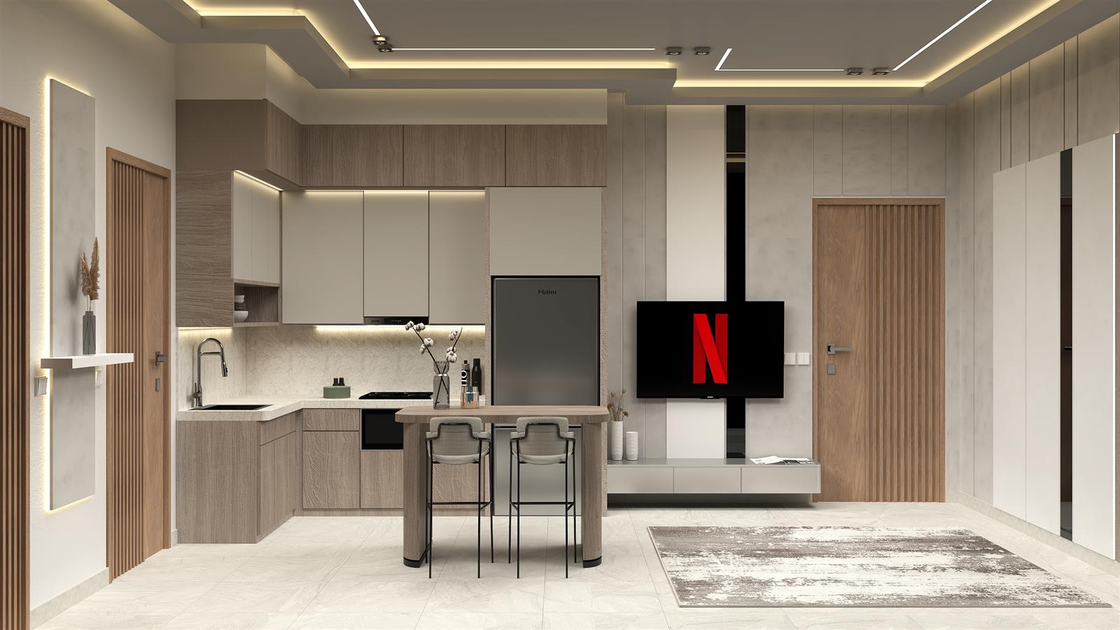 Two Bed Exec Kitchen